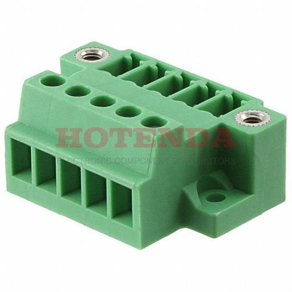 1833056 - Pluggable Terminal Blocks 5 Pos 3.81mm pitch Box Header