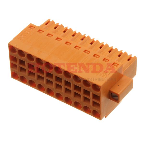 1748080000 - Conn Terminal Block SKT 20 POS 3.5mm Crimp ST Panel Mount 10A Box