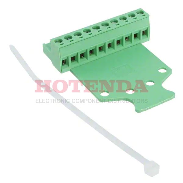 1764303 - Pluggable Terminal Blocks 10 Pos 5.08mm pitch Plug 24-12 AWG Screw