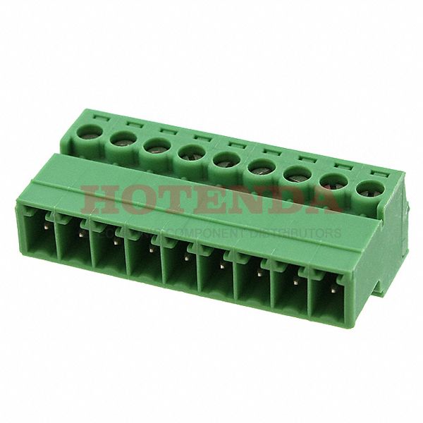 1857951 - Pluggable Terminal Blocks 9 Pos 3.81mm Invert Plug 28-16AWG Screw