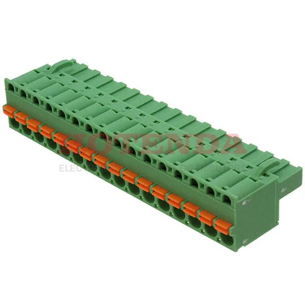 1902259 - Pluggable Terminal Blocks 16 Pos 5.08mm pitch Plug 24-12AWG Spring