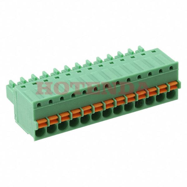 1940017 - Pluggable Terminal Blocks 13 Pos 3.5mm pitch Plug 26-16AWG Spring