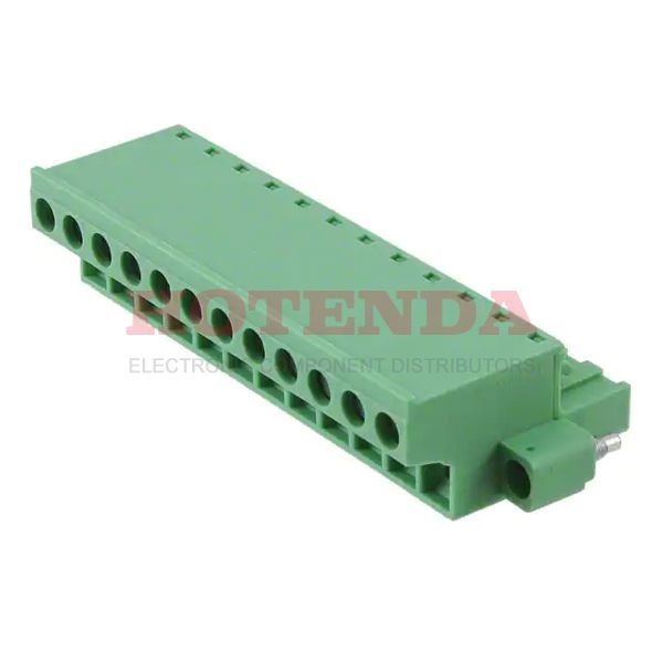 1779741 - Bulk 0.197 5.00mm Green 1 Levels Free Hanging (In-Line) Plug, Female Sockets COMBICON FRONT-MSTB Polyamide (PA), Nylon