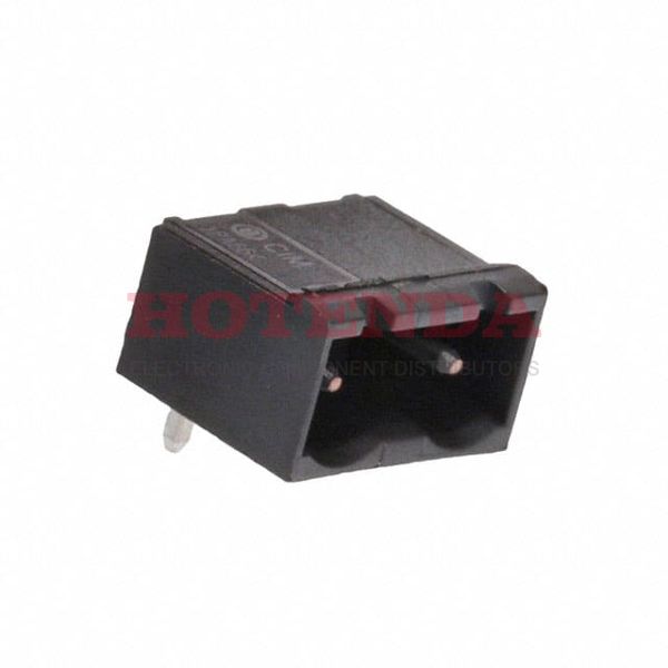 0393730002 - Bulk 0.295 7.50mm Black 1 Levels Through Hole Header, Male Pins, Shrouded (4 Side) Eurostyle 39373 Polyamide (PA), Nylon Tin Phosphor Bronze