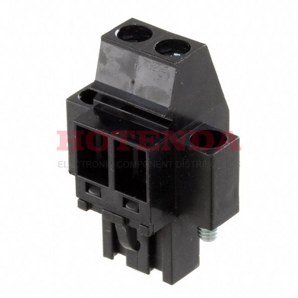 1950040000 - Bulk 0.200 5.08mm Black 1 Levels Free Hanging (In-Line) Plug, Female Sockets Omnimate BL Polybutylene Terephthalate (PBT) Tin Copper Alloy
