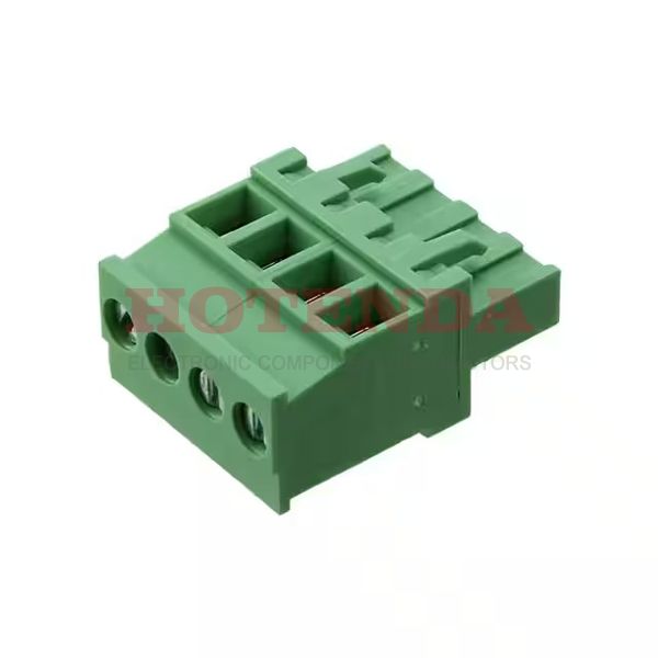 0395238004 - Conn Eurostyle Block F 4 POS 5mm Screw ST Cable Mount 15A/Contact Eurostyle™