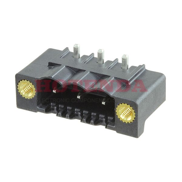 1836696 - Bulk 0.197 5.00mm Black 1 Levels Through Hole Header, Male Pins, Shrouded (4 Side) COMBICON CC Liquid Crystal Polymer (LCP) Tin