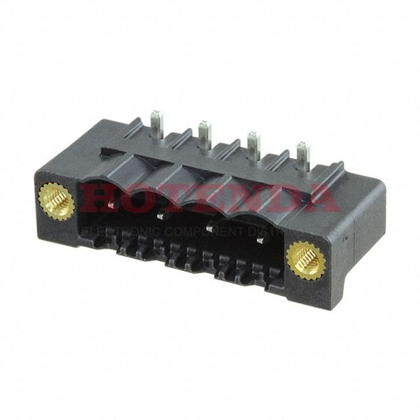 1836706 - Bulk 0.197 5.00mm Black 1 Levels Through Hole Header, Male Pins, Shrouded (4 Side) COMBICON CC Liquid Crystal Polymer (LCP) Tin