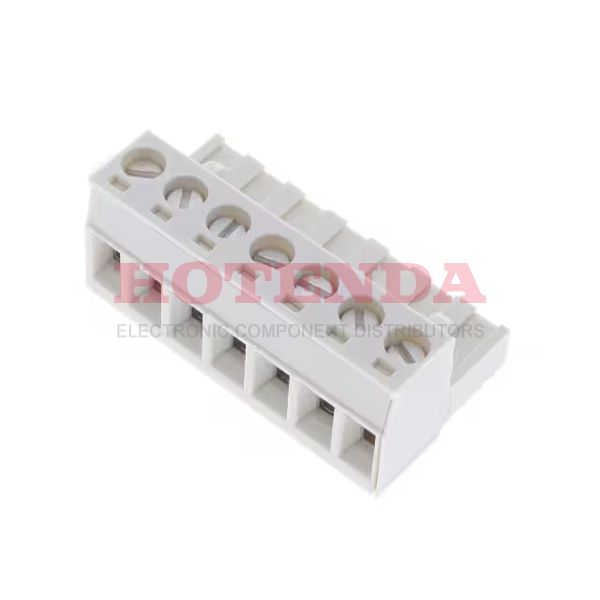1756155 - Bulk 0.197 5.00mm Cream 1 Levels Free Hanging (In-Line) Plug, Female Sockets COMBICON MSTB Tin