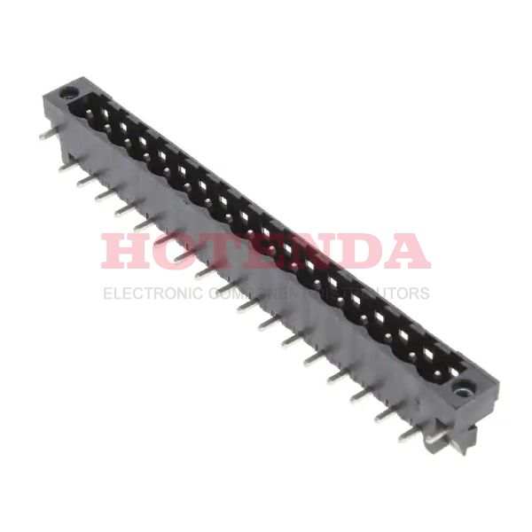 1780580000 - Conn Shrouded Header M 17 POS 5.08mm Solder RA Thru-Hole Box