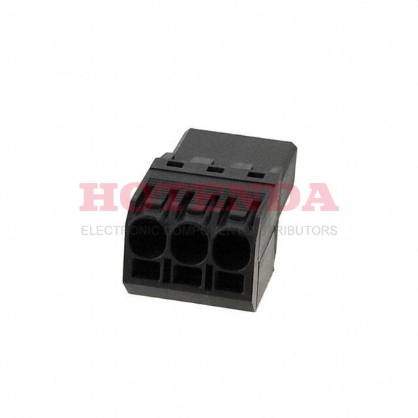1060840000 - TERM BLOCK PLUG 3POS STR 7.62MM