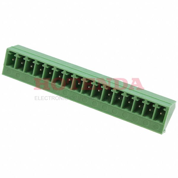 1827415 - Pluggable Terminal Blocks 16 Pos 3.81mm pitch Through Hole Header