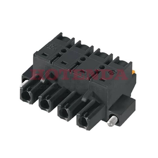 1043930000 - TERM BLOCK PLUG 4POS STR 7.62MM