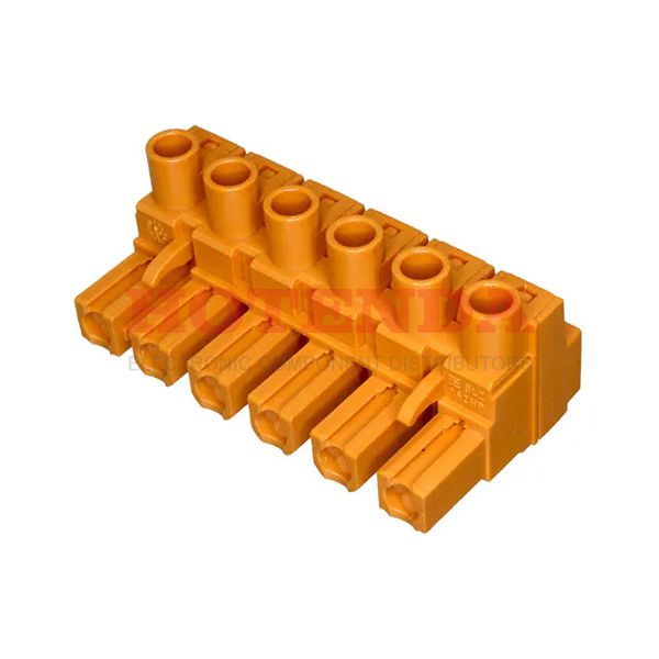 1980520000 - Weidmüller 1980520000 6-Way PCB Screw Connector 7.62mm