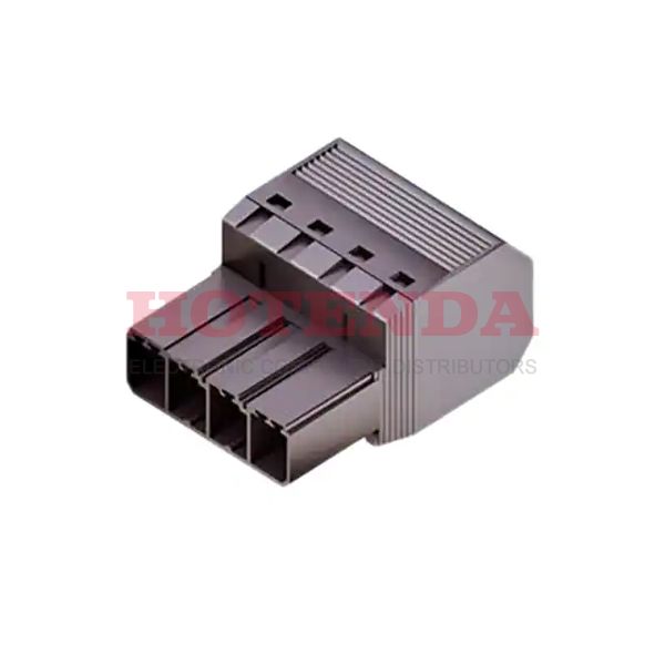 1060850000 - TERM BLOCK PLUG 4POS STR 7.62MM