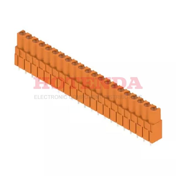 1648980000 - Conn Board to Board SKT 21 POS 5.08mm Solder ST Thru-Hole Box