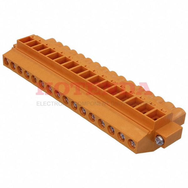 1950450000 - TERM BLOCK PLUG 16POS 5.08MM