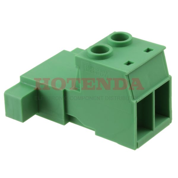 1975817 - Bulk 0.400 10.16mm Green 1 Levels Free Hanging (In-Line) Plug, Male Pins COMBICON IPC Polyamide (PA), Nylon Silver