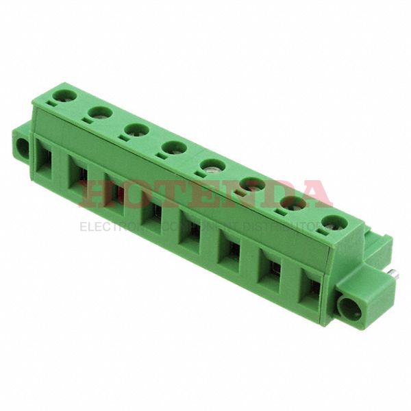 1858824 - Bulk 0.300 7.62mm Green 1 Levels Free Hanging (In-Line) Plug, Female Sockets COMBICON GMSTB Polyamide (PA), Nylon