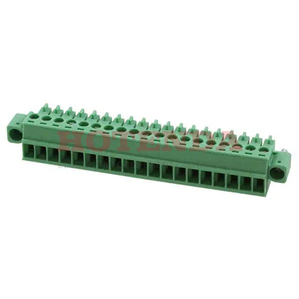 1847291 - Bulk 0.138 3.50mm Green 1 Levels Free Hanging (In-Line) Plug, Female Sockets COMBICON MC Polyamide (PA), Nylon