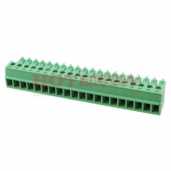 1840353 - Pluggable Terminal Blocks 20 Pos 3.81mm pitch Plug 28-16 AWG Screw