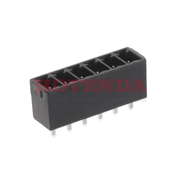 1850505 - Pluggable Terminal Blocks 6 Pos 3.81mm pitch Through Hole Header