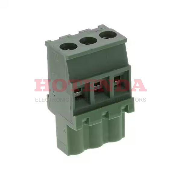 EM256503VR - Conn Pluggable Mini Terminal Blocks F 3 POS 5.08mm Screw ST Cable Mount 16A