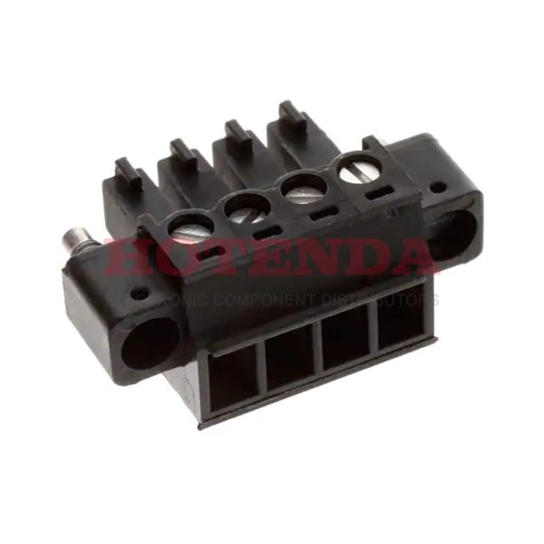 1743074 - Socket enclosure - cable MC Total number of pins 4 Phoenix Contact 1743074 Contact spacing: 3.81 mm 50 pc(s)
