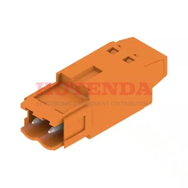 1611710000 - TERM BLOCK PLUG 2POS STR 5.08MM