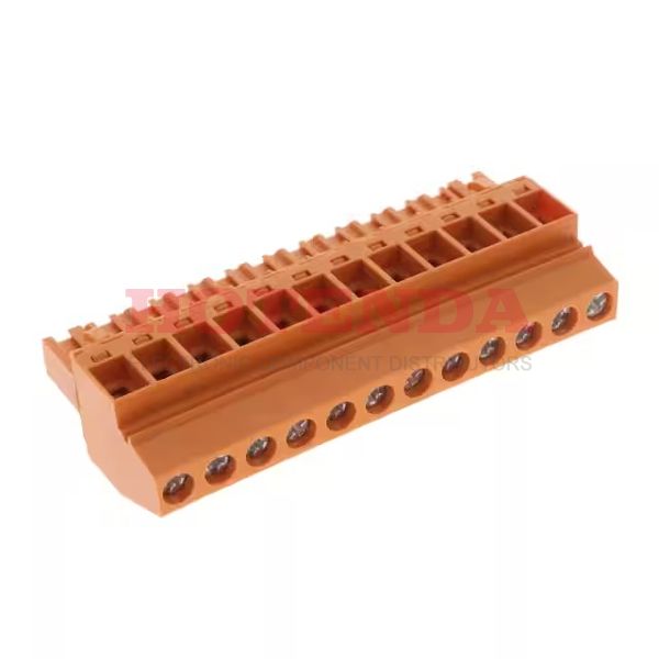 1958120000 - TERM BLOCK PLUG 12POS 90DEG 5MM