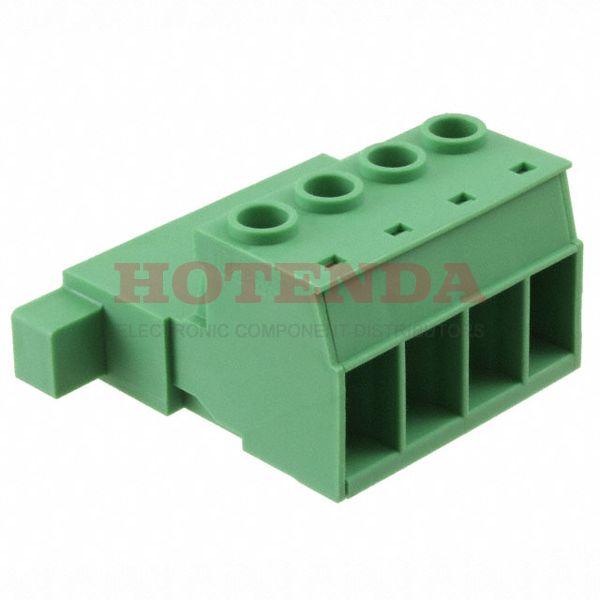 1709283 - Pluggable Terminal Blocks 4 Pos 7.62mm Invert Plug 24-10AWG Screw