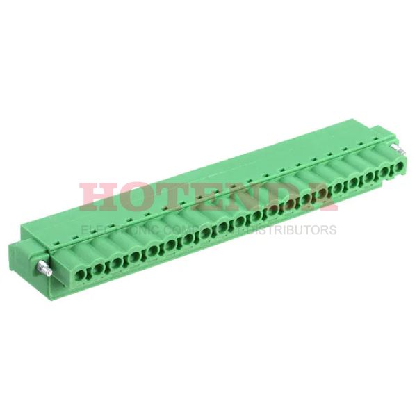 1777976 - Conn Terminal Blocks F 20 POS 5.08mm Screw ST Panel Mount 12A