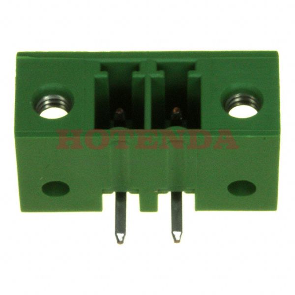 284541-2 - TERM BLOCK HDR 2POS 90DEG 3.81MM