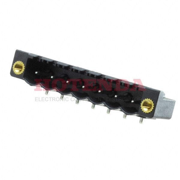 1836735 - Bulk 0.197 5.00mm Black 1 Levels Through Hole Header, Male Pins, Shrouded (4 Side) COMBICON CC Liquid Crystal Polymer (LCP) Tin