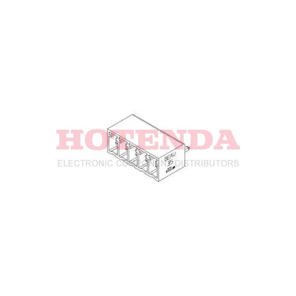 39353-0012 - 3.5mm Black Thermoplastic Brass