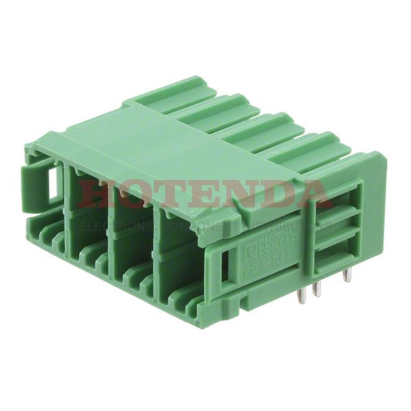 1720482 - Pluggable Terminal Blocks 4 Pos 7.62mm pitch Through Hole Header