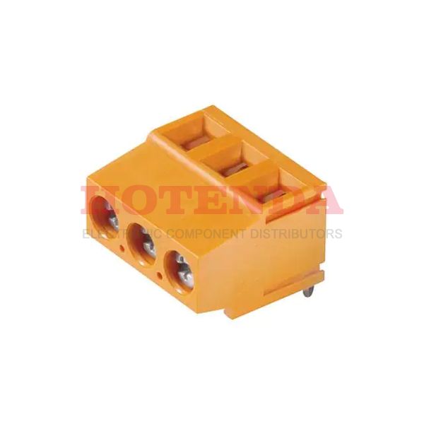 1715270000 - 0.197 5.00mm Black Bulk Thermoplastic, Wemid Through Hole Vertical with Board Screw - Clamping Yoke, Tension Sleeve 1 Levels 14-24 AWG Omnimate LM