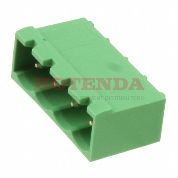796638-4 - TERM BLOCK HDR 4POS 90DEG 5.08MM