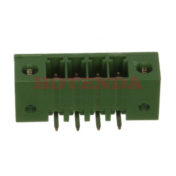 284539-4 - TERM BLOCK HDR 4POS 90DEG 3.5MM