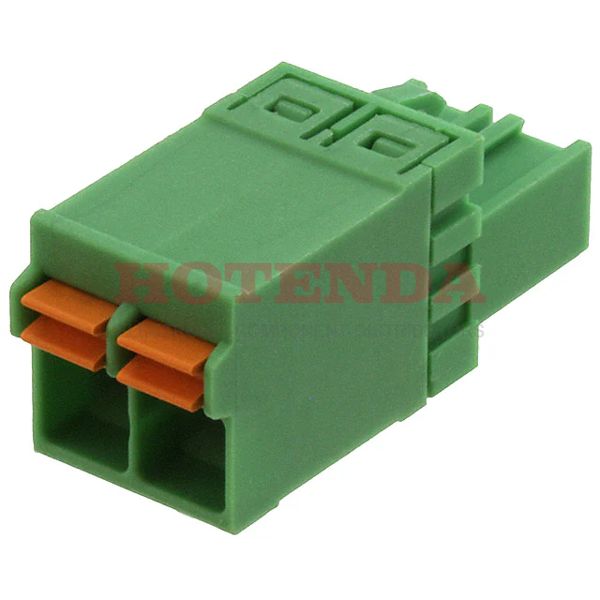 1754568 - Pluggable Terminal Blocks 2 Pos 5.08mm pitch Plug 24-16AWG Spring