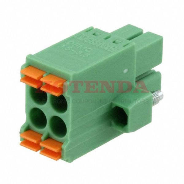 1790292 - Conn Terminal Block F 4 POS 3.5mm ST Cable Mount 8A