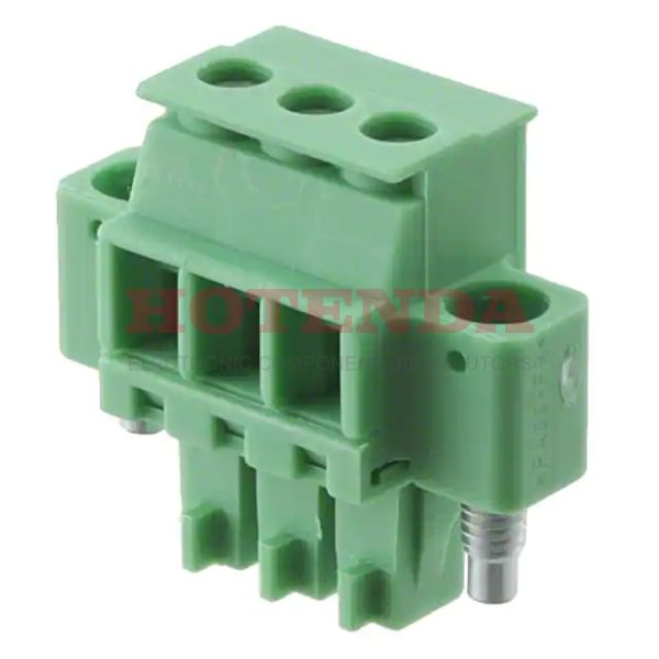 1828359 - Pluggable Terminal Blocks 3 Pos 3.81mm pitch Plug 28-16 AWG Screw