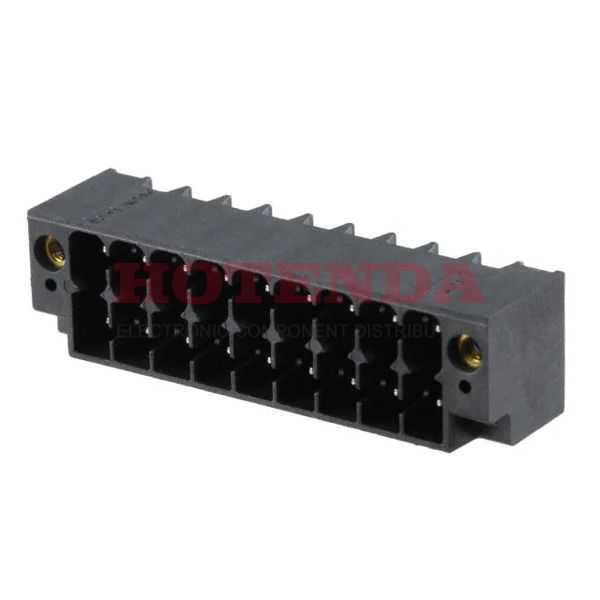 1787467 - Pluggable Terminal Blocks 9 Pos 3.5mm Dbl Row Through Hole Header
