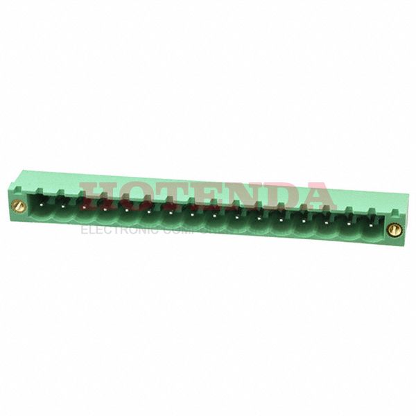 1776838 - Pluggable Terminal Blocks 16 Pos 5mm pitch Through Hole Header