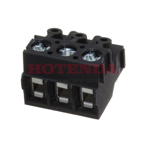 1987261 - TERM BLOCK PLUG 3POS 90DEG 5MM