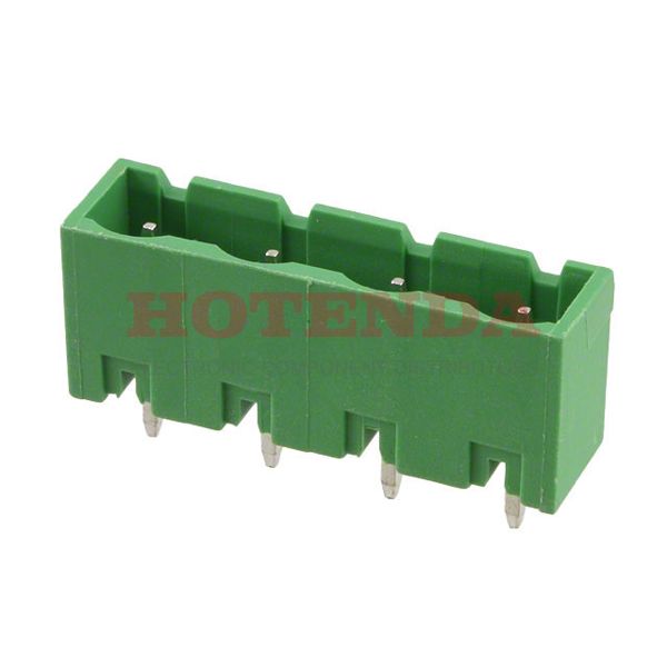 OSTOQ040150 - TERM BLOCK HDR 4POS VERT 7.62MM