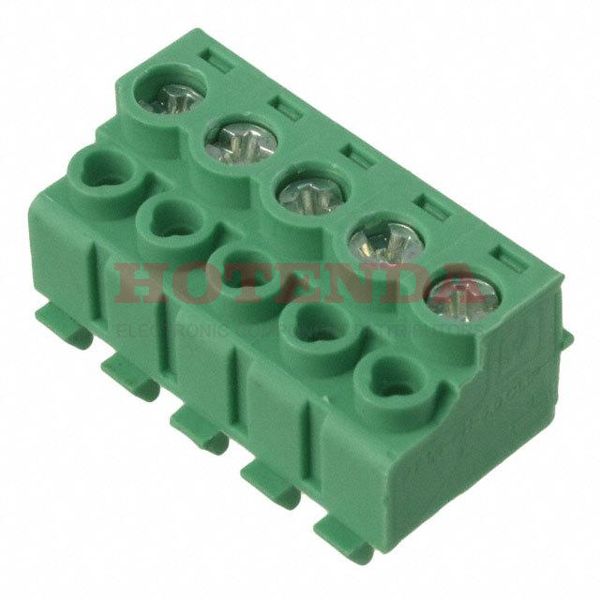1755761 - TERM BLOCK PLUG 5POS 90DEG 5MM