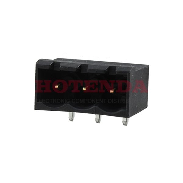 1760064 - Pluggable Terminal Blocks 3 Pos 5mm pitch Through Hole Header