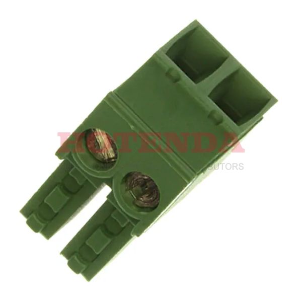 284507-2 - TERM BLOCK PLUG 2POS STR 3.81MM