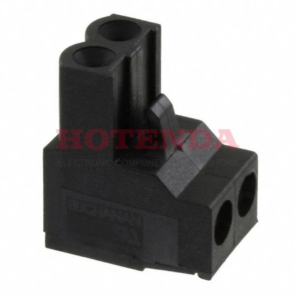 796641-2 - Pluggable Terminal Blocks 2 POS 5.0 MM R/A PLUG TRM BLK